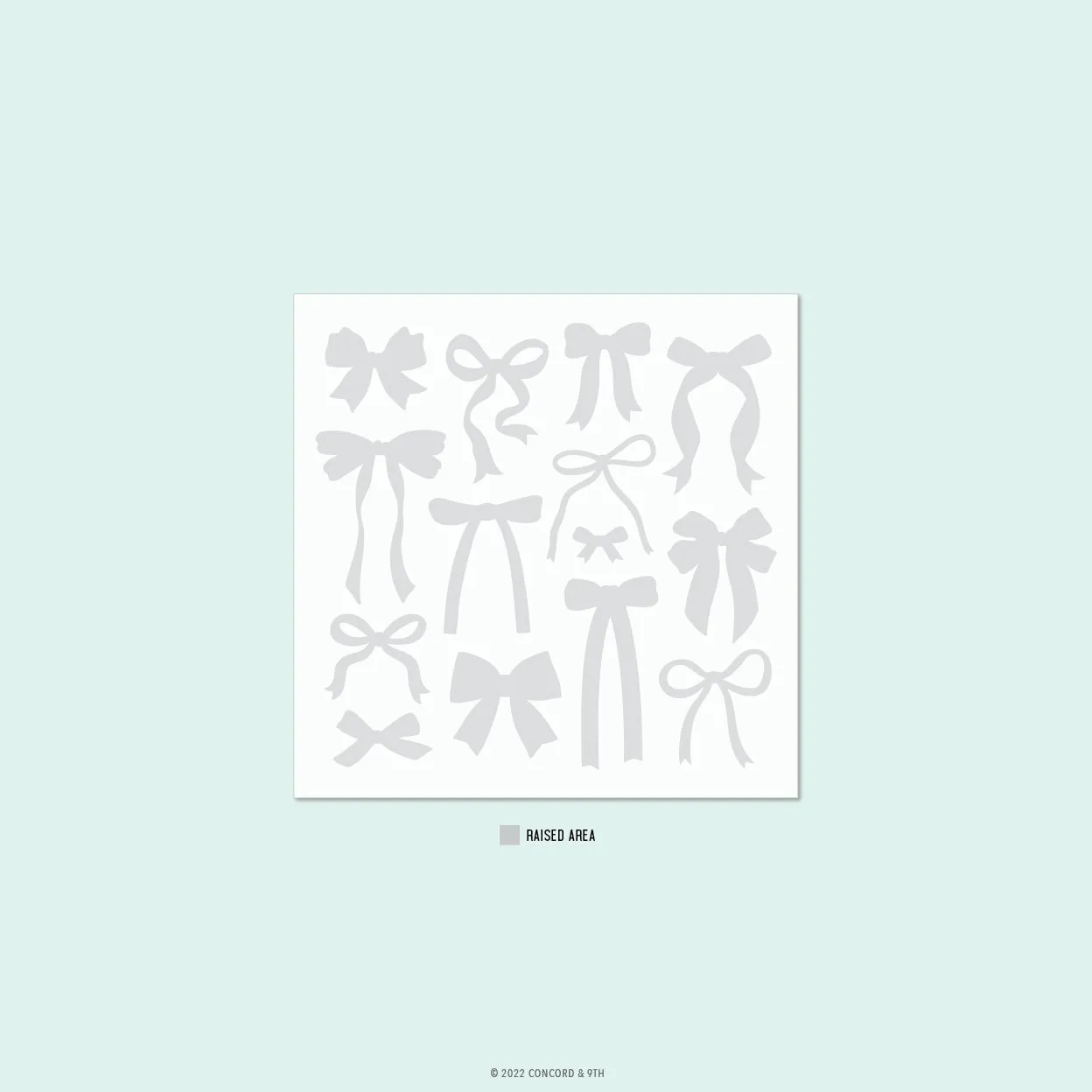 CONCORD & 9 th :  Perfectly Tied | Embossing Folder