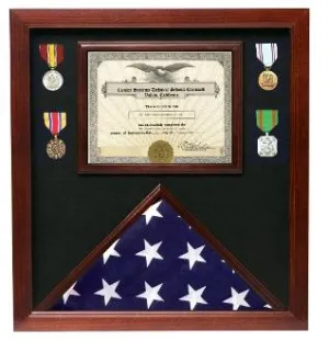 Flag Connections Veterans Made Flag Document Case American Flags 5 x 9.5