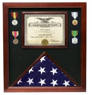 Flag Connections Veterans Made Flag Document Case American Flags 5 x 9.5