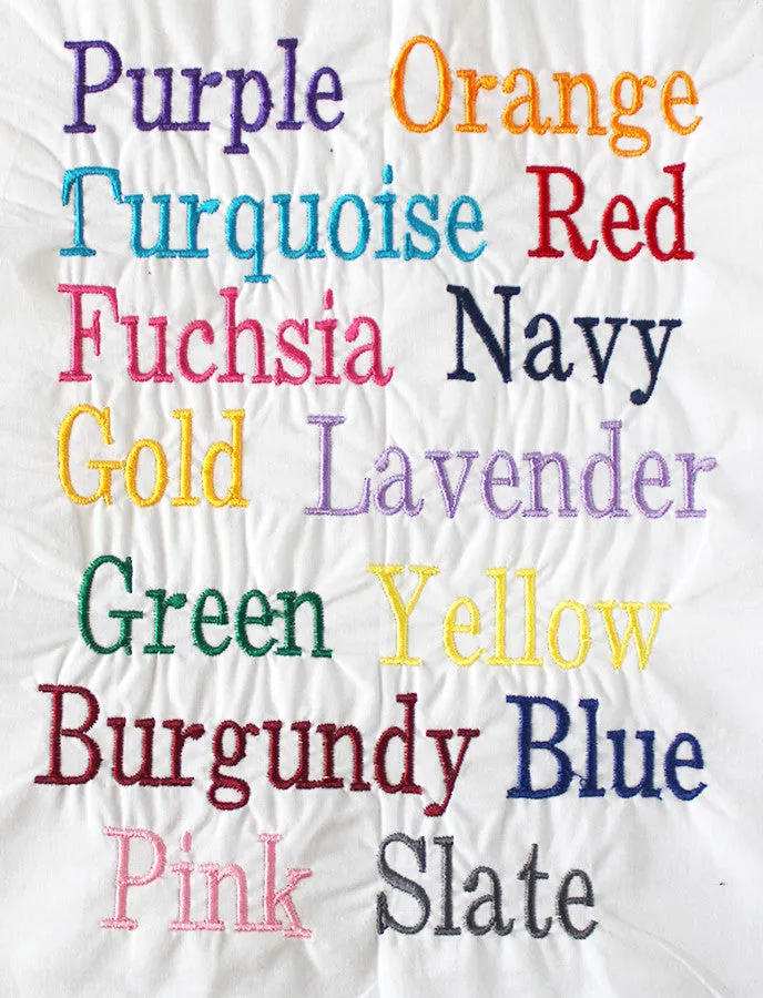 Large Letter Address Circle