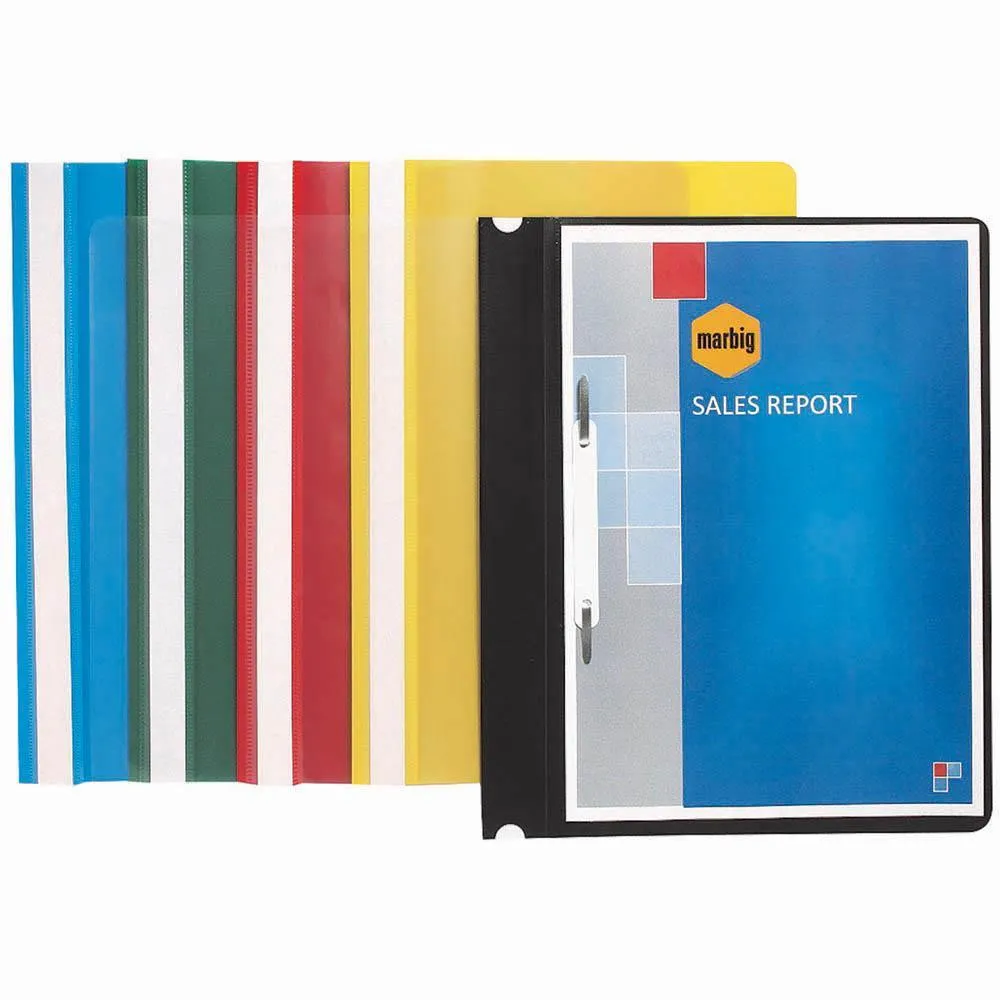 Marbig Economy Flat File A4 Yellow