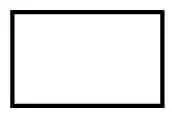 Rectangular Self Adhesive Plain Label - 1080 Labels (3/8" x 5/8")