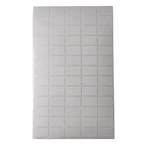 Rectangular Self Adhesive Plain Label - 1080 Labels (3/8" x 5/8")