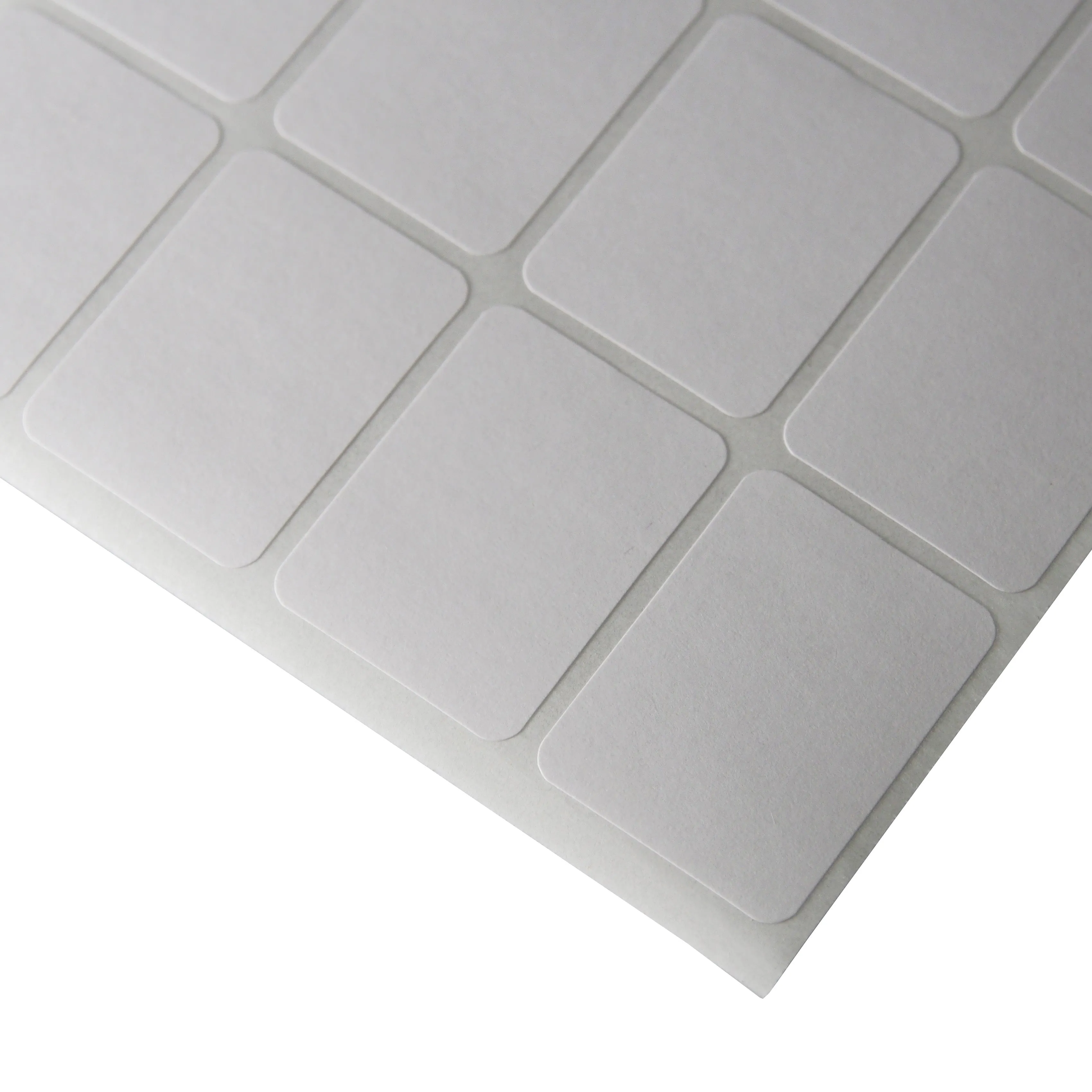 Rounded Edge Rectangular Self Adhesive Plain Label - 1000 Labels (3/4" x 1")