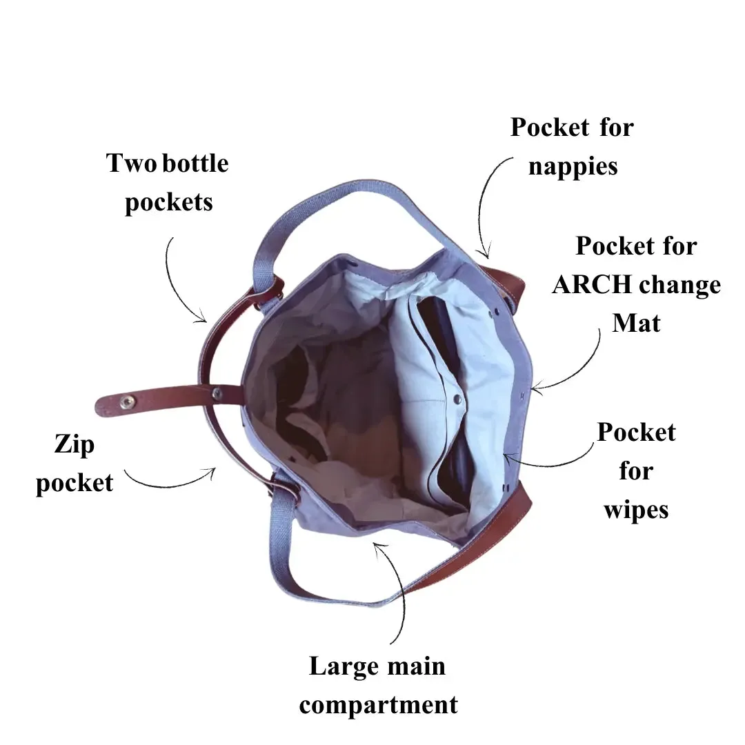 The Original Arch Bag - Grey