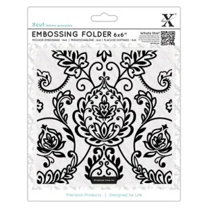 Xcut 6x6 Embossing Folder - Arts & Crafts Tile (XCU 515925)